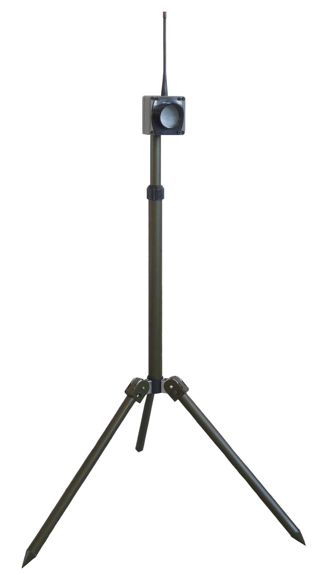 The tripod is reinforced