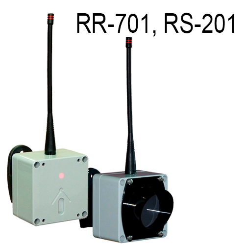 SPLAV detectors with radio channel RR-701, RS-201